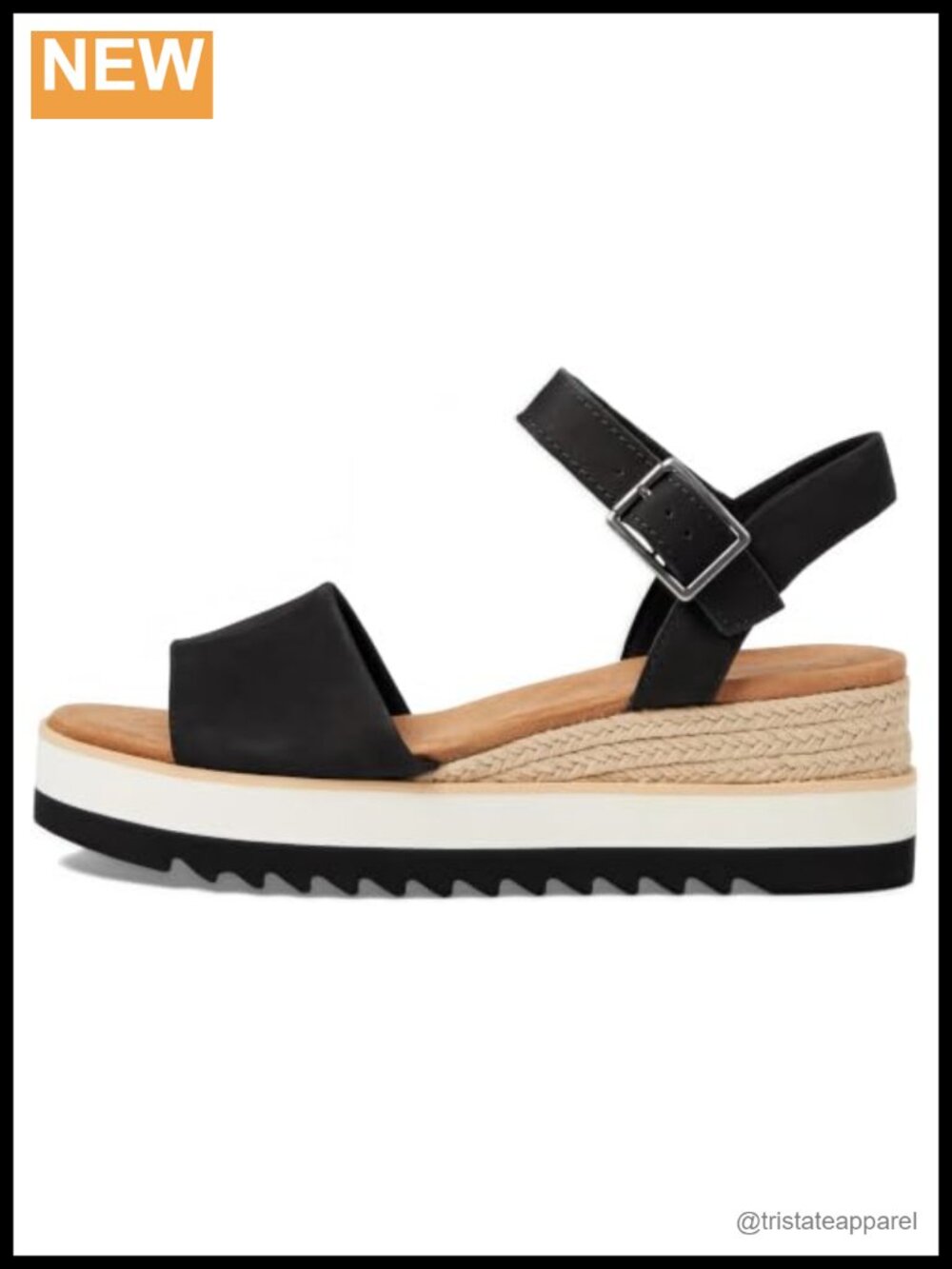 Women's Diana Wedge Sandal Leather Textile Upper Ankle Strap Buckle